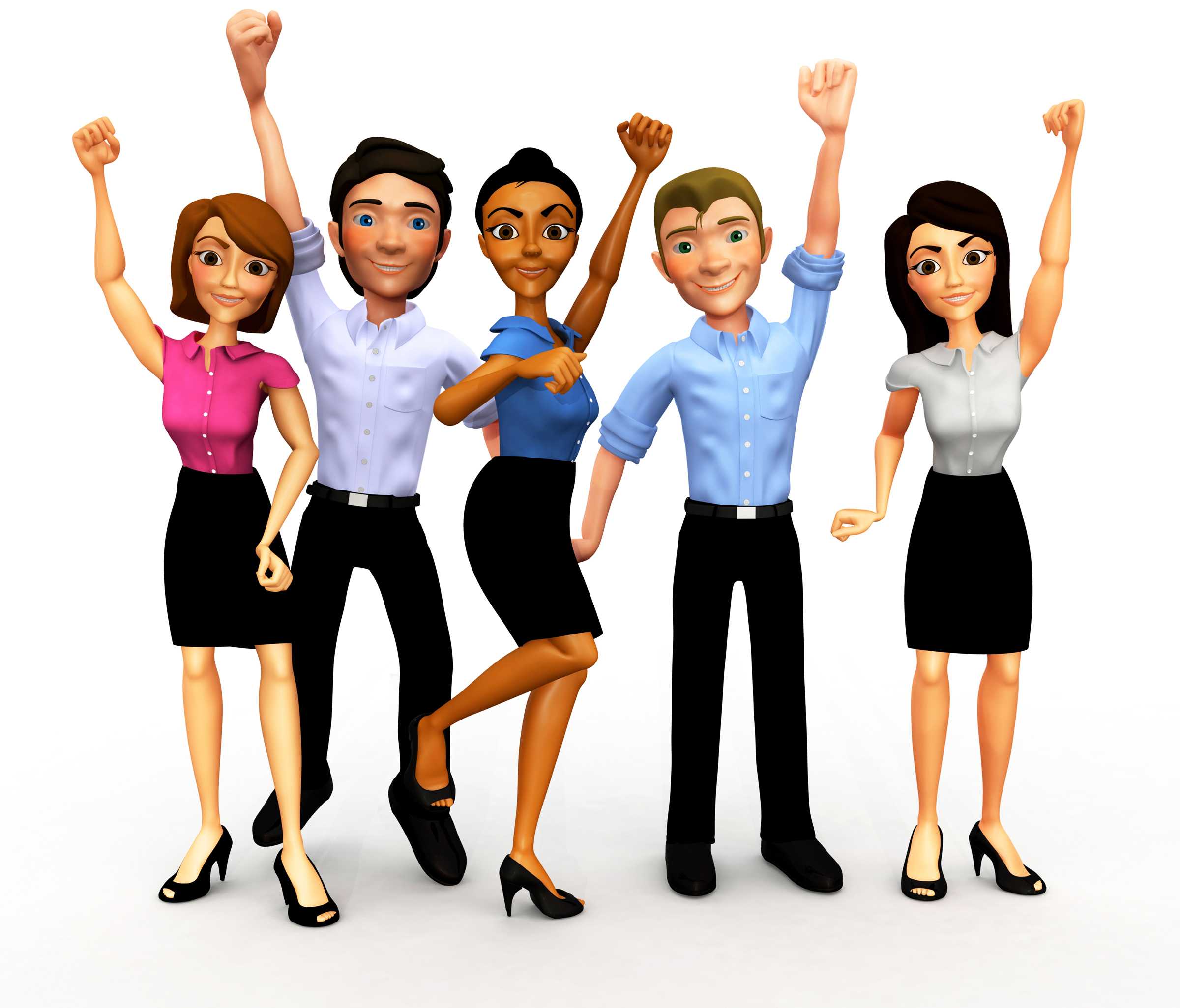 Images For > Group Of Happy People Clip Art