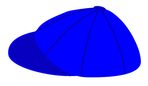 Blue Cap clipart, 9cm wide | Flickr - Photo Sharing!