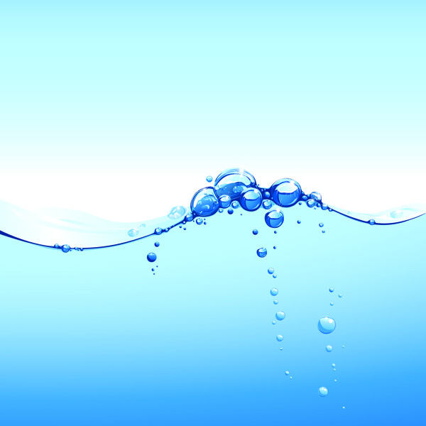 Water theme vector Free Vector / 4Vector