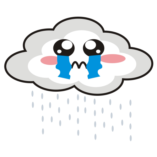 Sad Rain Cloud Clipart | Clipart Panda - Free Clipart Images