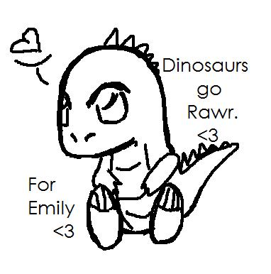 Cute Dinosaur Rawr Drawing Images & Pictures - Becuo