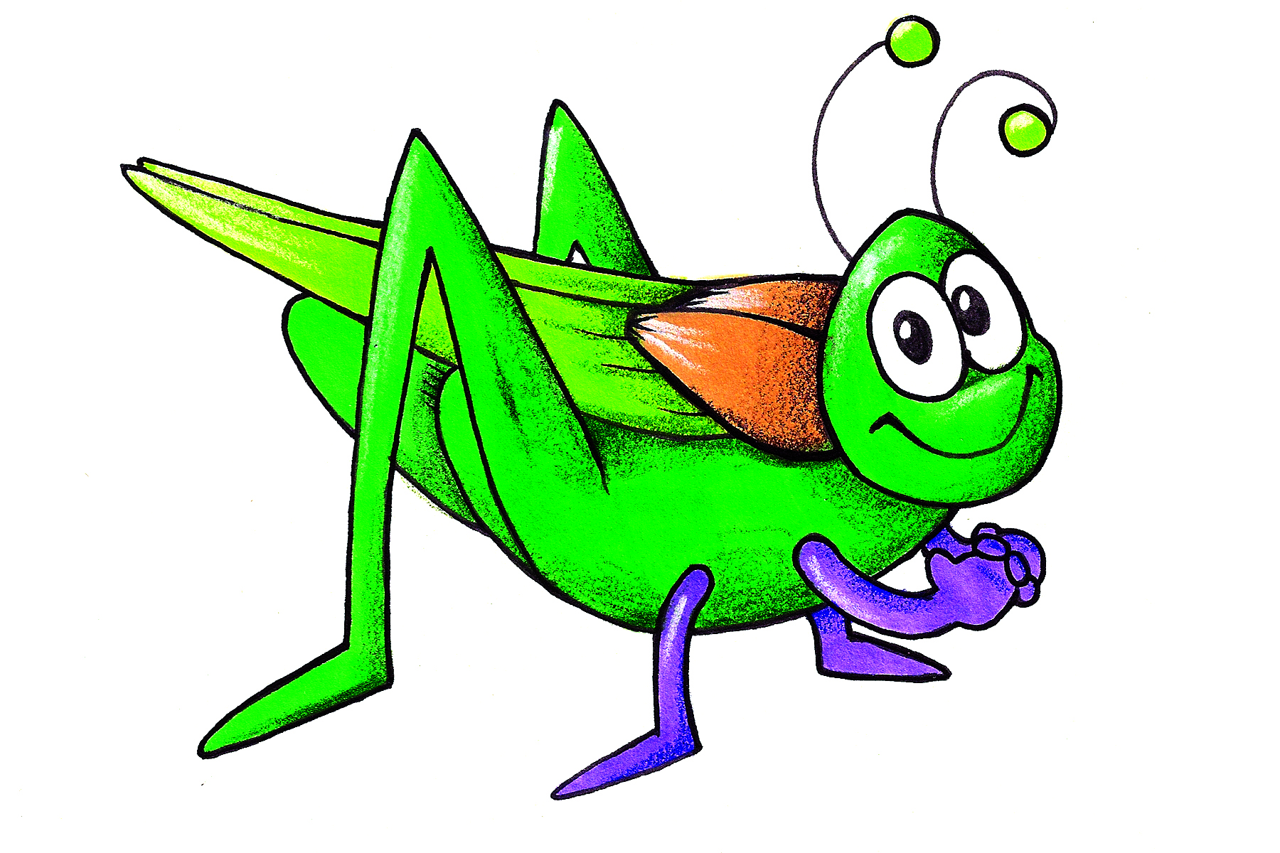 Grasshopper Cartoon Images - Cliparts.co