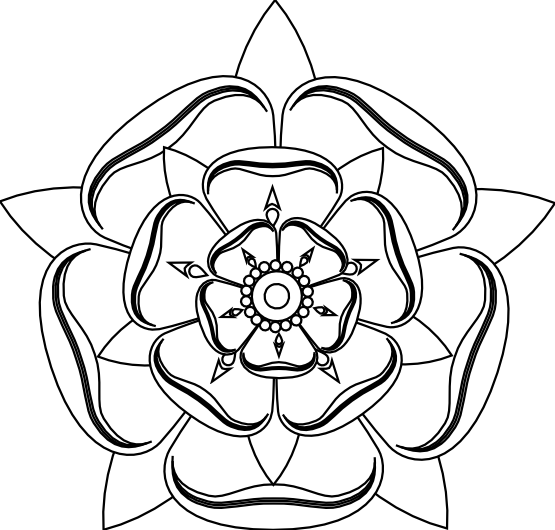 Line Drawing Of A Rose - ClipArt Best