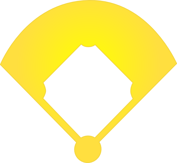 Baseball Infield clip art - vector clip art online, royalty free ...