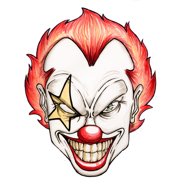 clipart crazy clown - photo #22