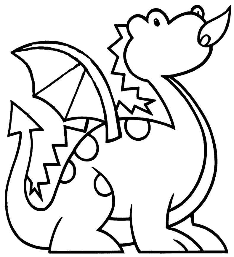 Dragon Coloring Pages | ColoringMates.