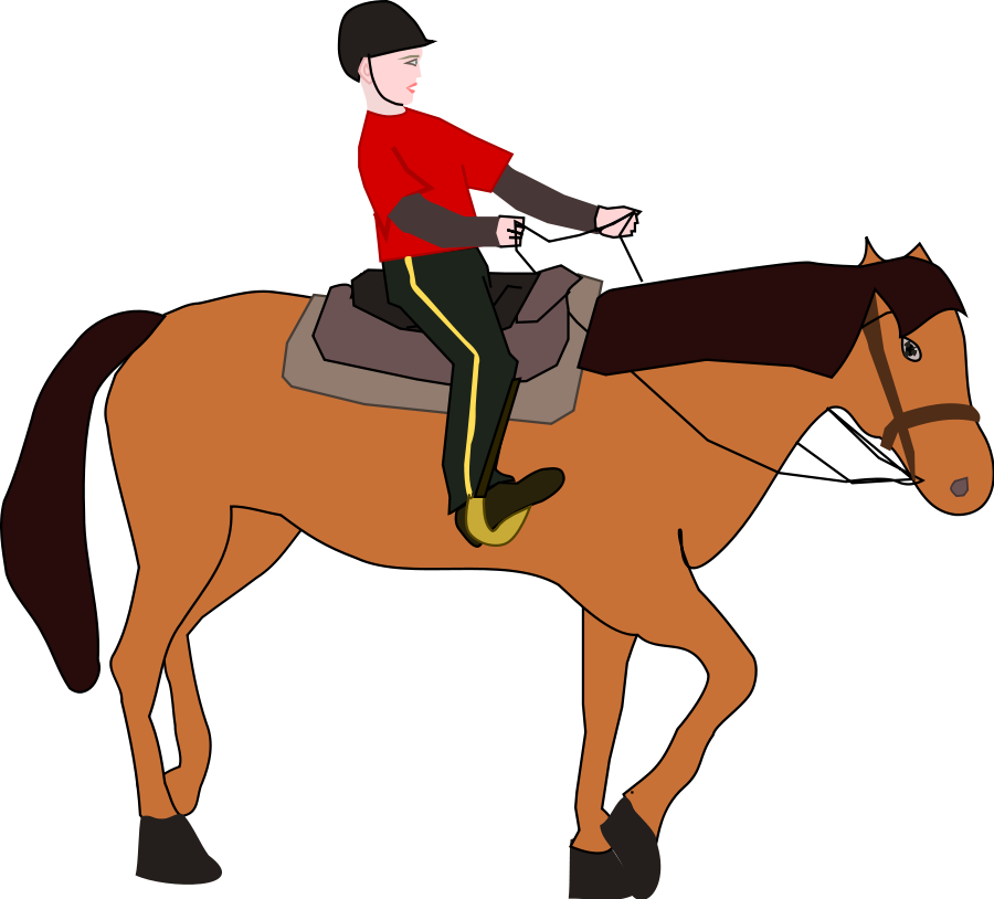 Riding 20clipart