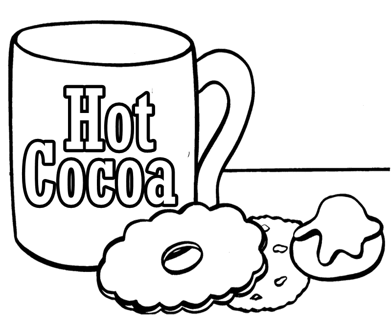 Hot Cocoa Mug Template Printable Printable Word Searches