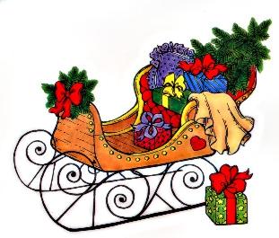 Christmas Sleigh Images - ClipArt Best