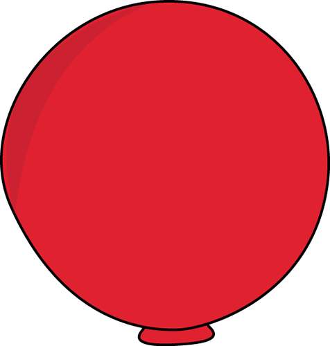 free clip art red balloon - photo #47