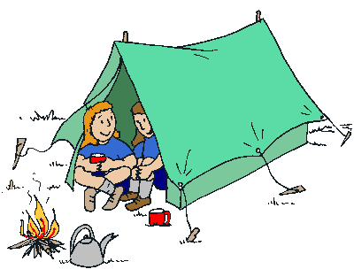 Cartoon Campfire And Tent | Clipart Panda - Free Clipart Images