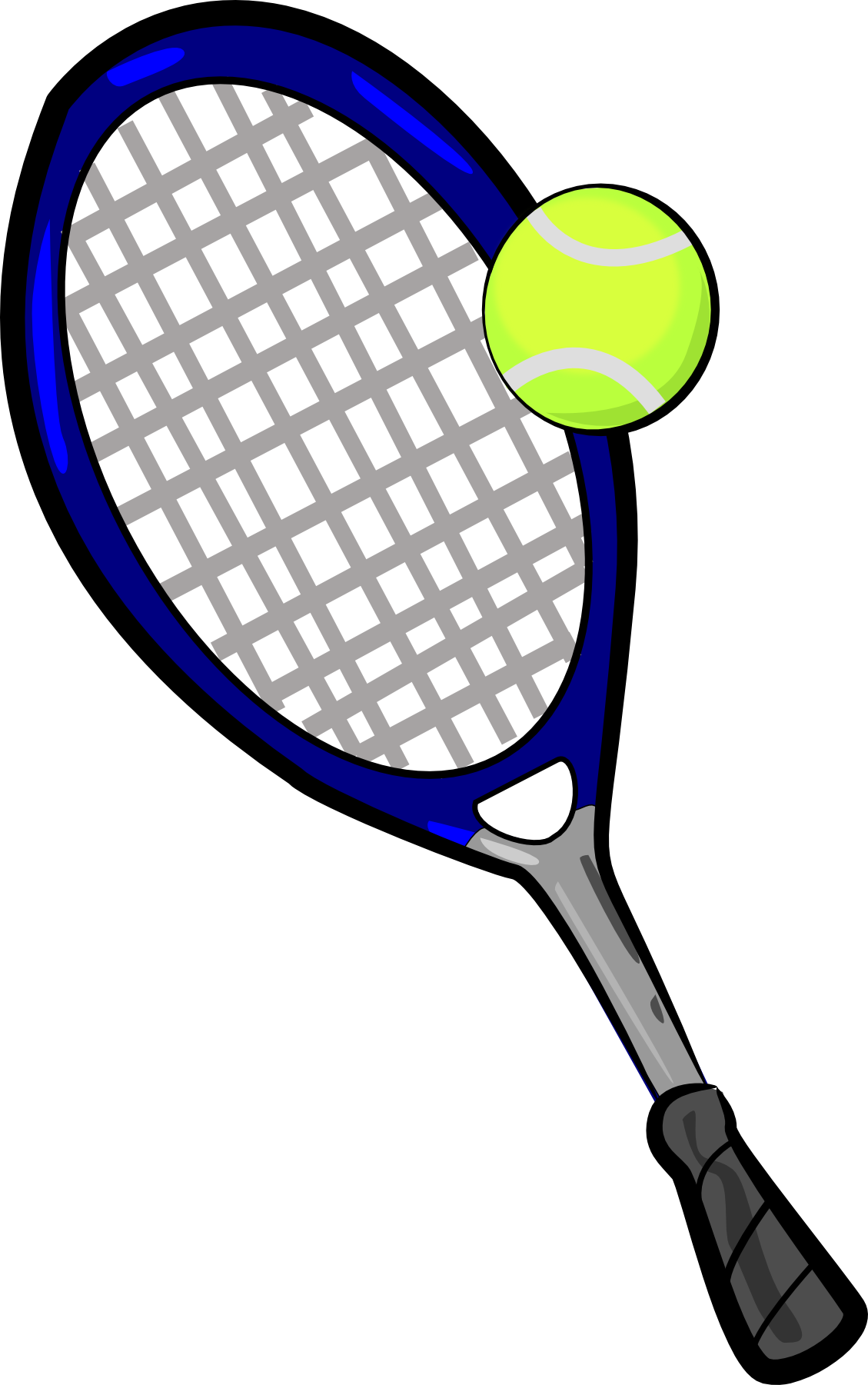 Tennis Racket And Ball Cliparts co