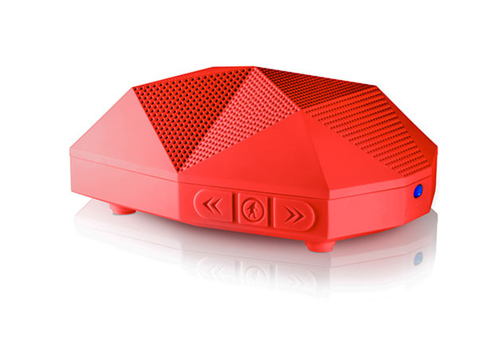 Amazon Com Outdoor Tech Ot2800 R Turtle Shell 3 0 Rugged Waterproof True Wireless Bluetooth Hi Fi Speaker Red Outdoor Tech Electronics