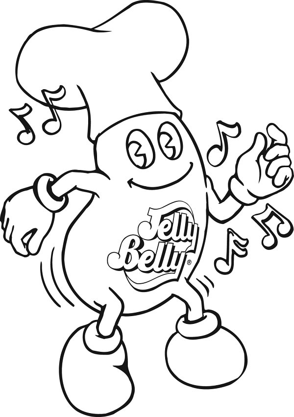 Jelly Belly Australia | Mr. Jelly Belly Colouring Pages - Jelly ...