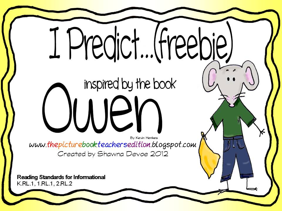 The Picture Book Teacher's Edition: Owen by Kevin Henkes