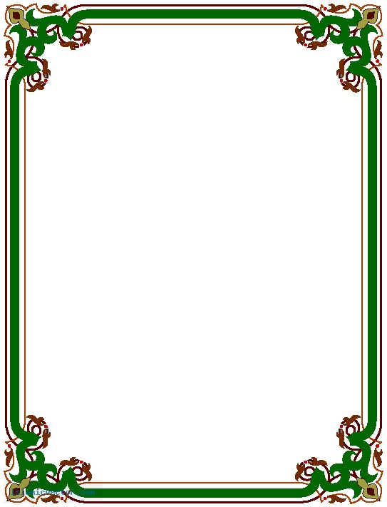 Simple Borders Designs For Pages - ClipArt Best