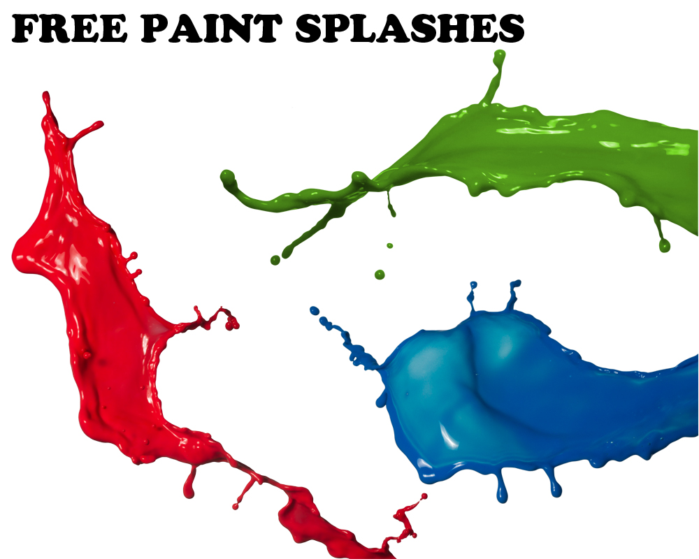 DeviantArt: More Like 3D paint splashes by genotas