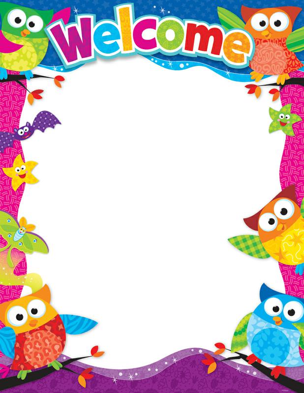 Welcome Owl Stars Learning Chart | T-38451