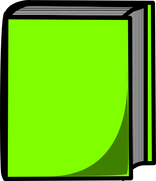 Green Book Clip Art at Clker.com - vector clip art online, royalty ...