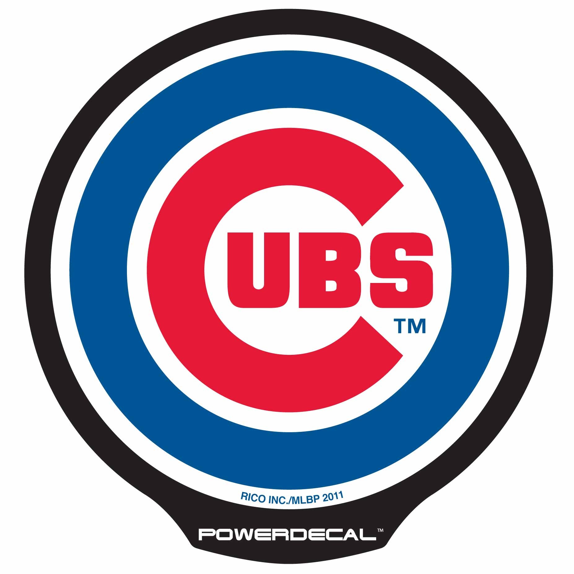 Power Decal Lighted - Chicago Cubs