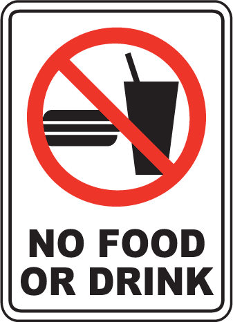Free No Food Or Drink Signs | picturespider.com