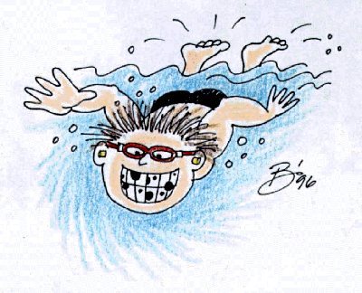 Cartoon Pictures Of People Swimming - purequo.com