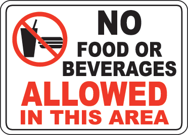 Free No Food Or Drink Signs | picturespider.com
