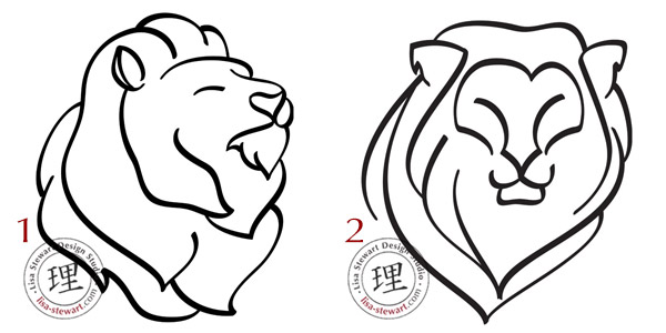 New Lion Illustrations | Lisa's Blog