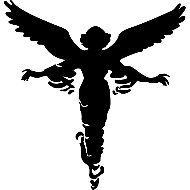 Angel Silhouette Images - Cliparts.co