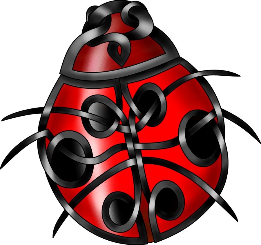 Celtic Knot Ladybug by KnotYourWorld on deviantART
