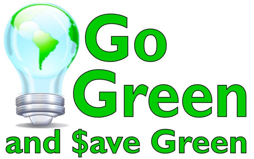 BEAUTY IS A PAIN...: Go Green and Save Green on Earth Day!