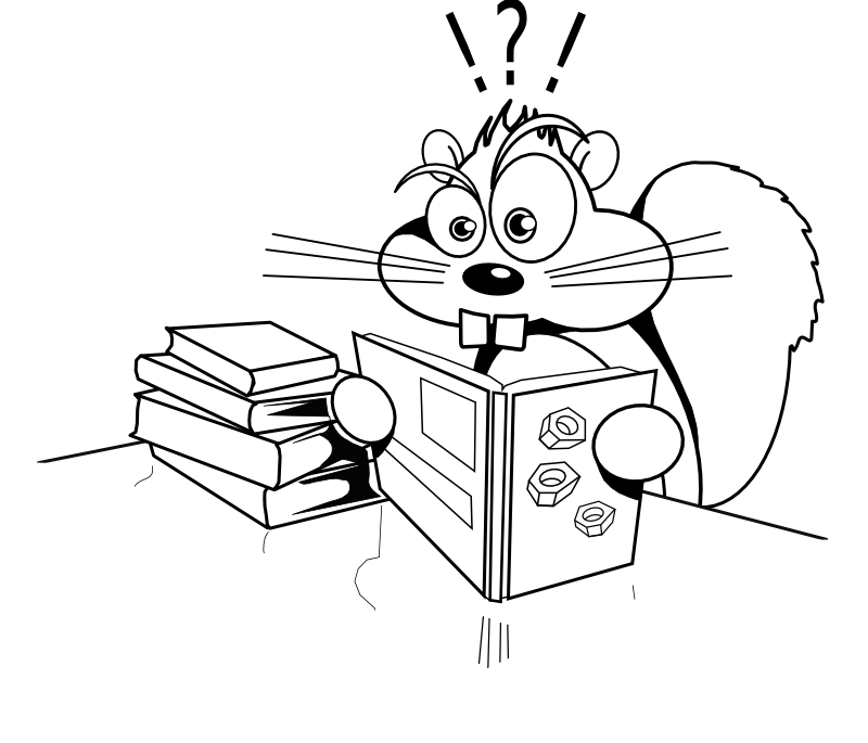 Clipart - Squirreled