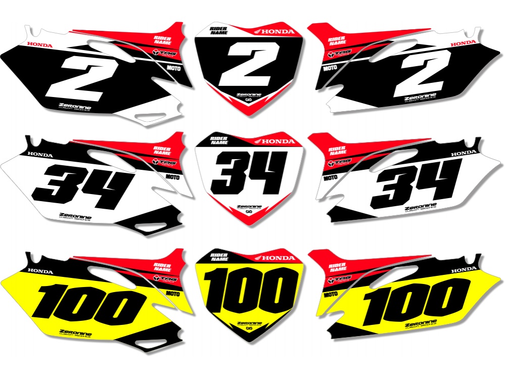 TM Custom Printed Motocross Backgrounds - Factory Pro Series