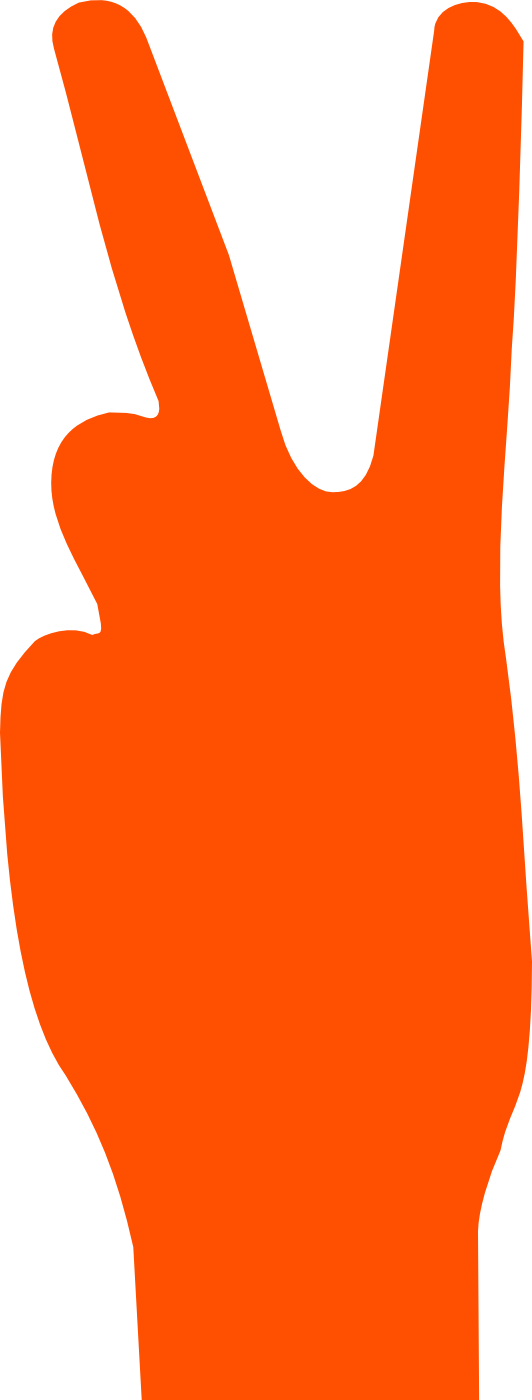 International Orange v Sign Peace SVG Scalable Vector Graphics ...