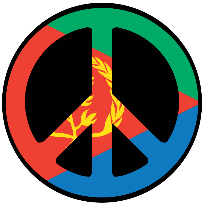 Eritrea Peace Symbol Flag 4 Scallywag Peace Symbol 