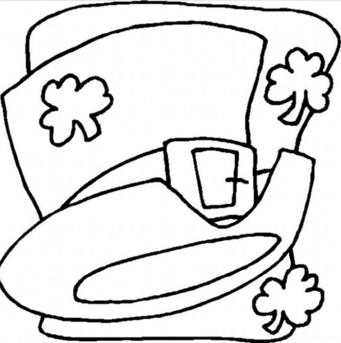 St Patrick's Day Coloring Book Pages - St Patrick's Day Cartoon ...