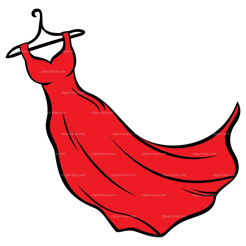 Pix For > Red Dress Clipart