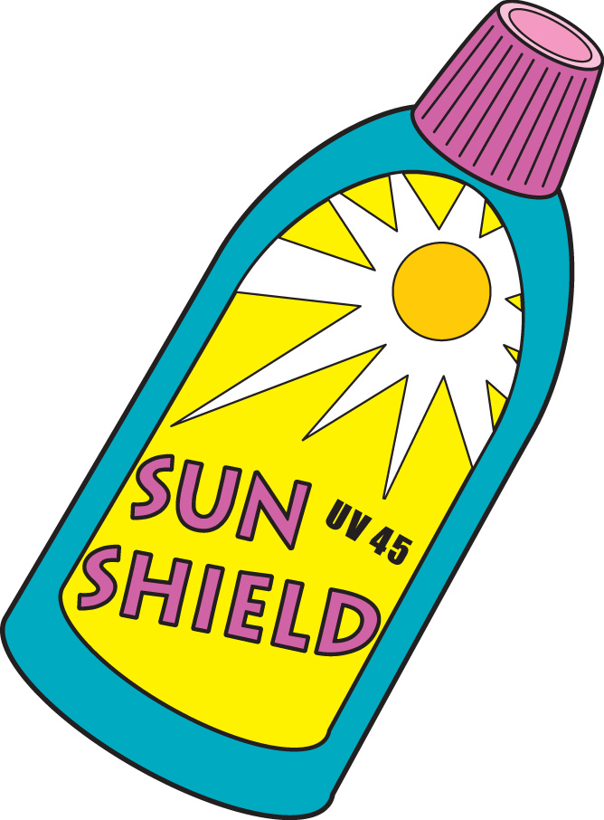 Cartoon With A Sunburn
