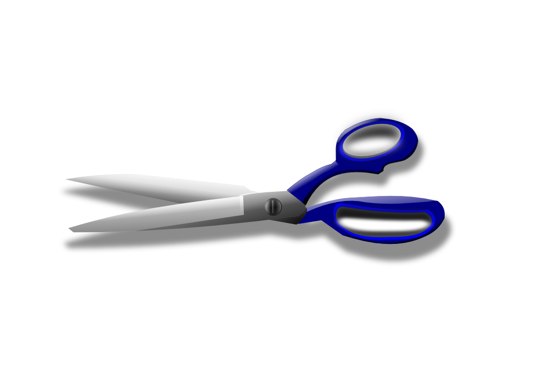 scissors blue by hatalar205 on deviantART