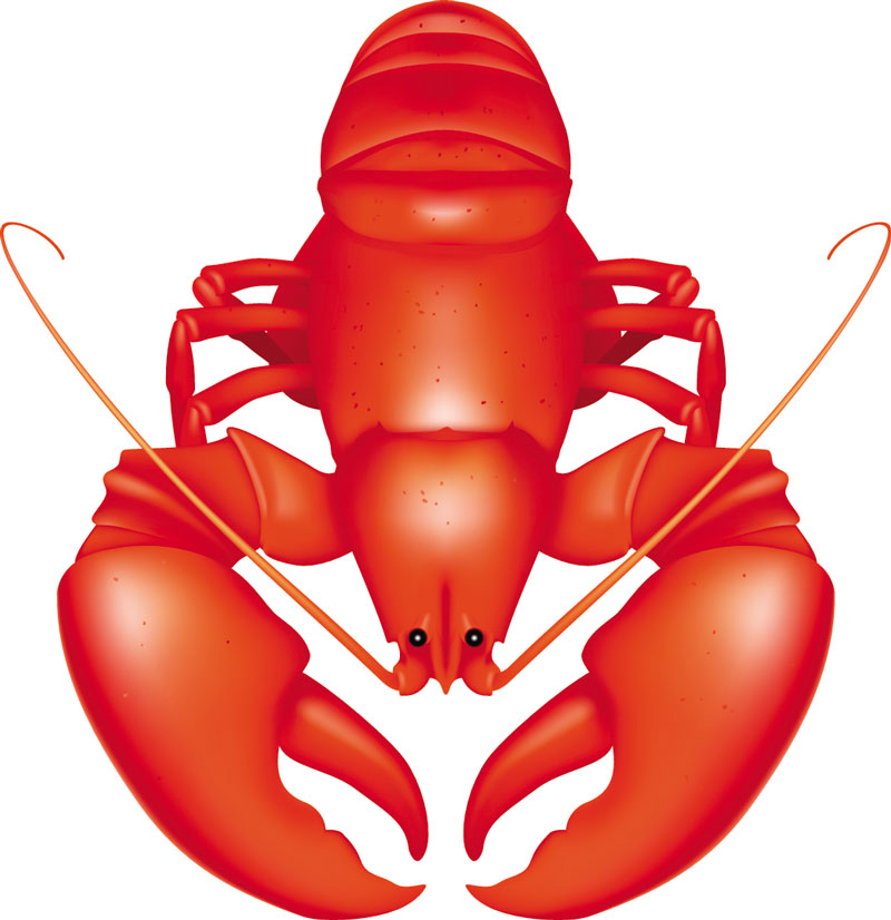 Lobster Dinner Clipart