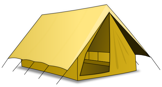 Free to Use & Public Domain Camping Tent Clip Art