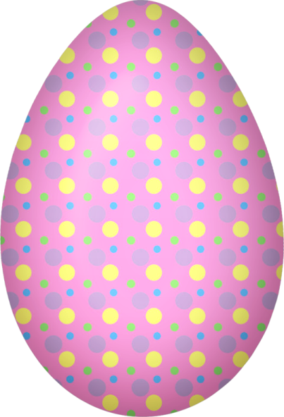 Pink Easter Egg Clipart