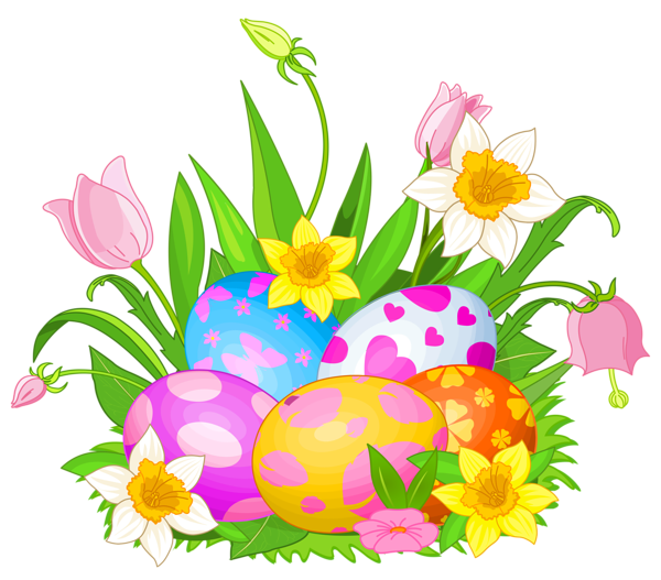 Pix For > Easter Flower Free Clip Art