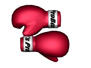 3ds max boxing gloves