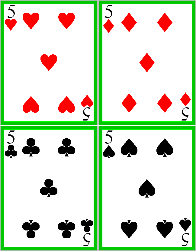 Printable Playing Cards (teacher made) - Twinkl