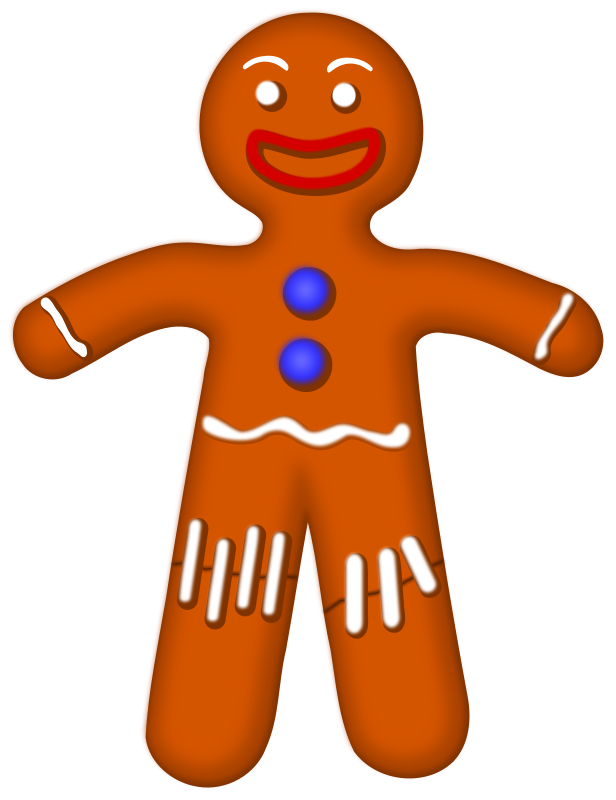 Free Gingerbread Man Clip Art - ClipArt Best - ClipArt Best