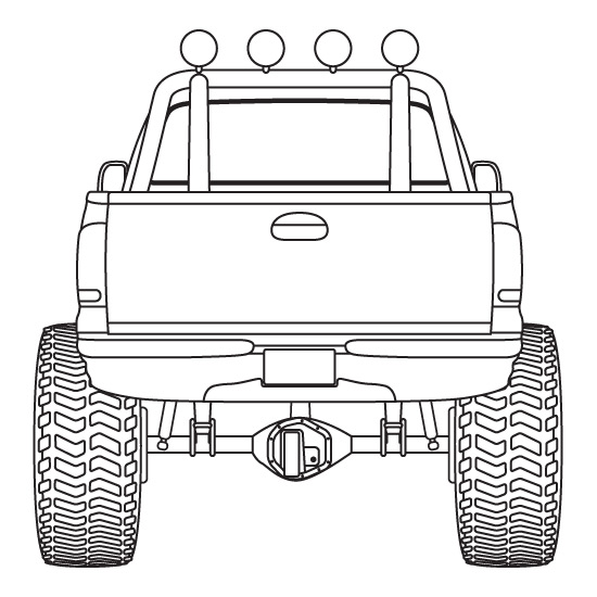 4x4 Pickup Truck (Design Element) by PNeal