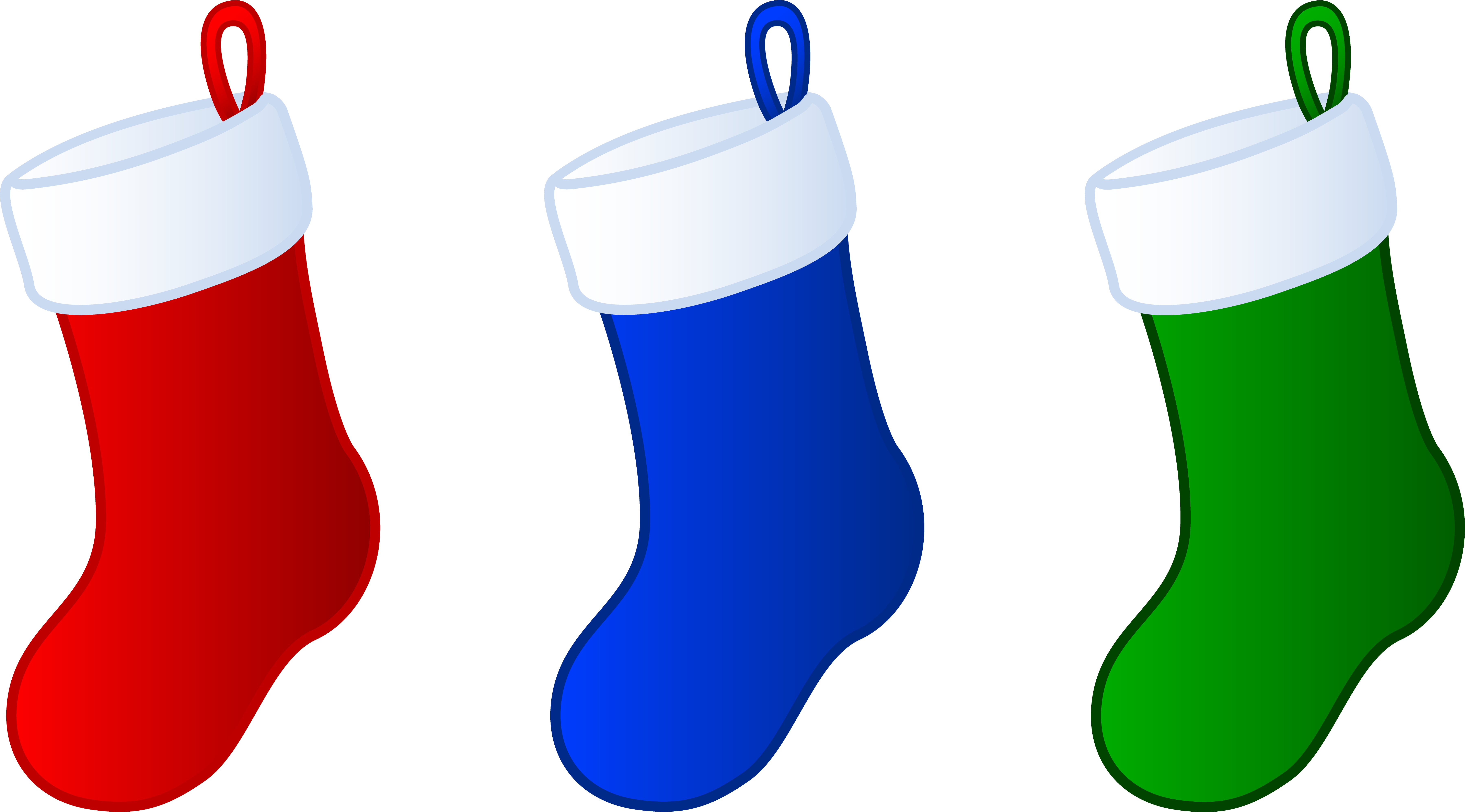 Cartoon Christmas Stockings Cliparts co