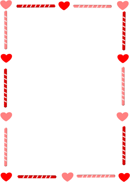 Heart And Candy Border clip art - vector clip art online, royalty ...