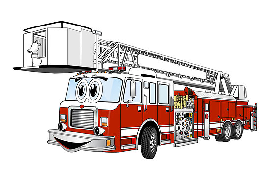 Fire Engine Cartoon | lol-